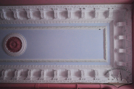 Vul. Krushelnytskoi, 19a. Ceiling in the entrance hall