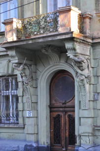 Vul. Krushelnytskoi, 19a. The main entrance