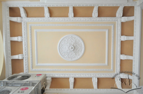 Vul. Krushelnytskoi, 11. Part of the ceiling in the passageway