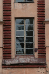 Staircase window in the building #6