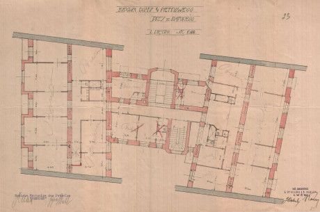 Планування 2 поверху. 1924р.
