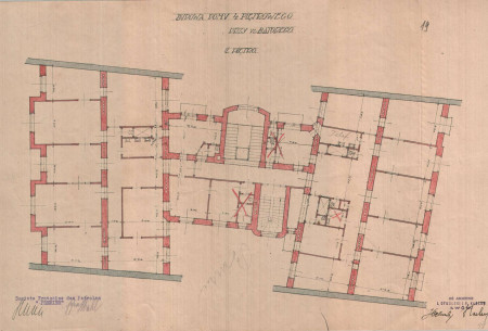 Планування 3 поверху. 1924р.