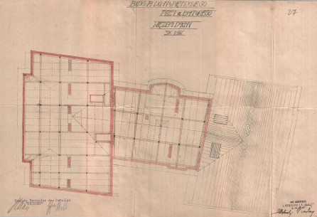 Планування даху. 1924р.