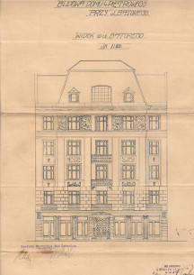 Фасад по вул. Князя Романа. 1924 р.