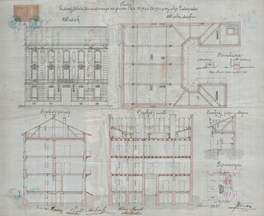Проєкт будинку 1899 року авторства Іґнація Віняжа