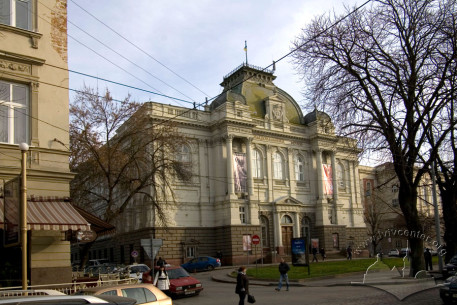 Просп. Свободи, 20. Вигляд будинку в оточуючій забудові проспекту