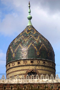 Vul. Rappaporta, 8. Dome above the central part of the building