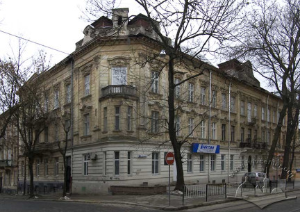 Vul. Nechuya-Levytskoho, 23. An overall view from the north