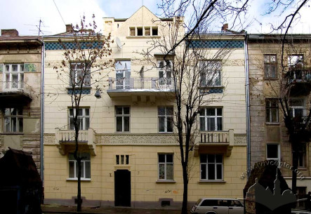 Vul. Bohuna, 7. The building amidst the adjoining townhouses