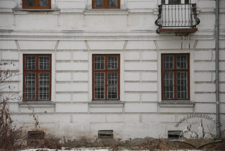 Vul. Stefanyka, 11. Ground floor windows on the rear facade