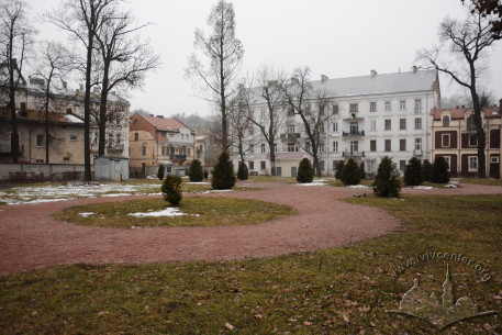 Vul. Stefanyka, 11. Rear part of the building as seen from the courtyard of the Potocki Palace