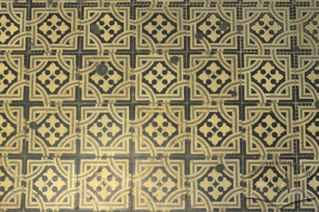 Vul. Halytska, 21. Tiles of the staircase's floor