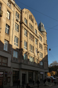 Vul. Halytska, 21. A view from vul. Halytska