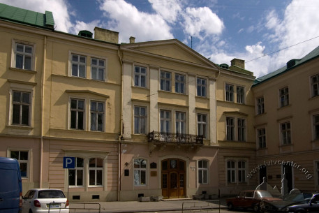 Вул. Винниченка, 14-16. Південна частина будинку