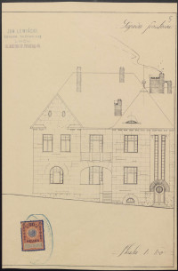 Main elevation, the original 1911 design