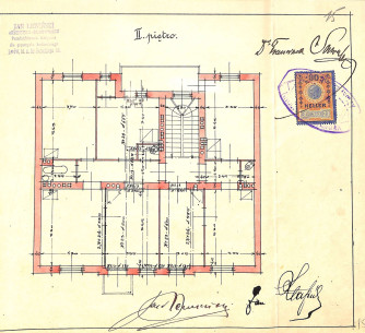 Third floor plan (1911)