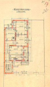 Outhouse floor plan (1927)