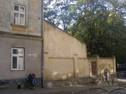 Vul. Sianska. Place where the Chasidim synagogue building used to stand.