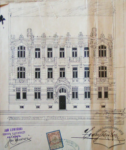 The main facade