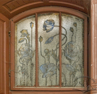 Interior detail (stained glass)