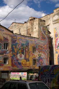 Вул. Дорошенка, 11. Вигляд з вул. Банківської