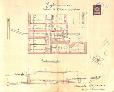 Sewer system plan (1912)