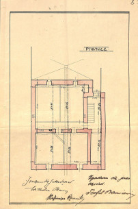 Underground floor. The original 1908 project