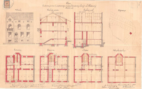The initial design project from 1908