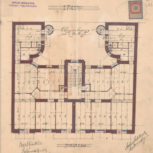 Планування 2 поверху. 1910 р.
