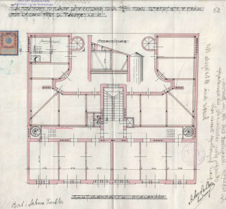 Планування мансарди. 1910 р.