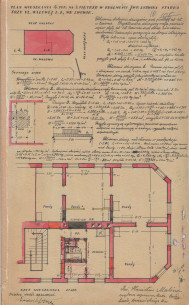 Проект реконструкції квартири. 2 варіант. 1934 р.