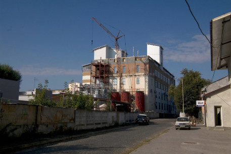 Vul. Tkatska, 10. The "Svitoch" factory. Some of the production buildings. A view from northeast
