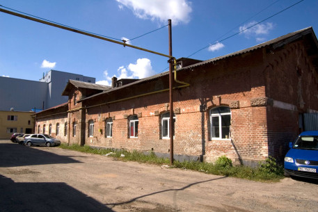 Vul. Promyslova, 52. The latest location of the city slaughterhouse. Part of its buildings