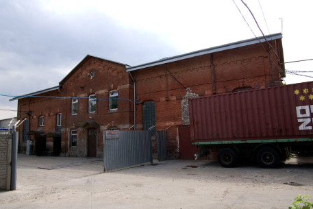 Vul. Promyslova, 52. The latest location of the city slaughterhouse. Part of its buildings