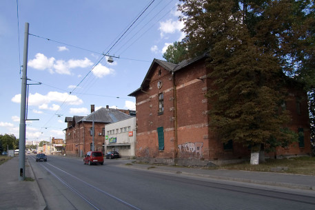Vul. Promyslova, 52. The latest location of the city slaughterhouse.