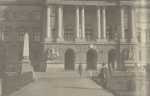 Lviv University on the map of Literary Lviv ±1939