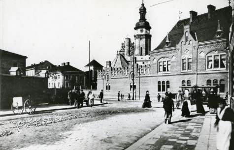 MEF Electric Grids Department building on present-day Vynnychenka street (does not exist)