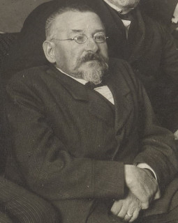 Ivan Levynskyi from a group photo of Polytechnic's professors who remained in Lviv during Russian occupation, taken on 11 September 1914