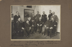 Polytechnic's professors who remained in Lviv during Russian occupation, taken on 11 September 1914