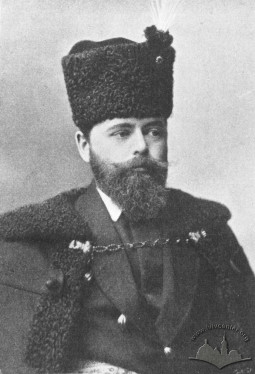 Др. Ґодзімір Малаховський, президент Львова на фото Давида Мазура (придворного фотографа Франца-Йозефа І)