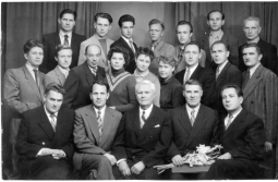 Gabriel Sokolnicki with the Lviv Polytechnic Institute staff.